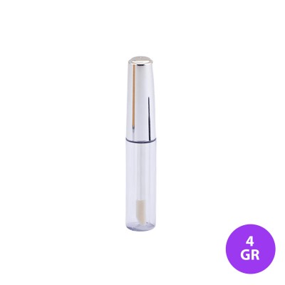 4 GR Lip Gloss Plastik Şeffaf Renk Gümüş Kapak Ambalaj 21