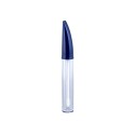 5 GR Lip Gloss Plastik Şeffaf Renk Siyah Simli Kapak Ambalaj 26