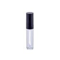 6 GR Lip Gloss Plastik Şeffaf Renk Siyah Kapak Ambalaj 22