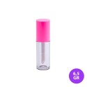 6,5 GR Lip Gloss Plastik Şeffaf Renk Pembe Kapak Ambalaj 34
