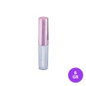 8 GR Lip Gloss Plastik Şeffaf Renk Pembe Kapak Ambalaj 12