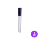 8 GR Lip Gloss Plastik Şeffaf Renk Siyah Kapak Ambalaj 13