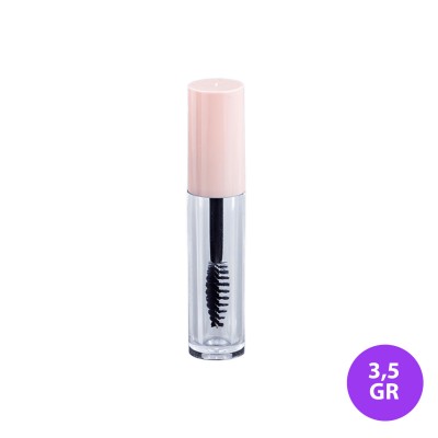 3,5 GR Plastik Rimel - Maskara Şeffaf Renk Pembe Kapak Ambalaj 34