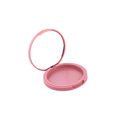 Pudra ve Allık  Plastik Boş Kutu Pembe Takım Kapaklı  Ambalaj PD12