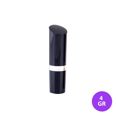 4 GR Ruj Plastik Siyah Renk İçi Gümüş Ruj Aç- Kapa Ambalaj 07