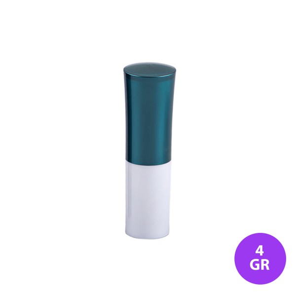 4 GR Ruj Plastik Yeşil Renk Ruj Aç- Kapa Ambalaj 30