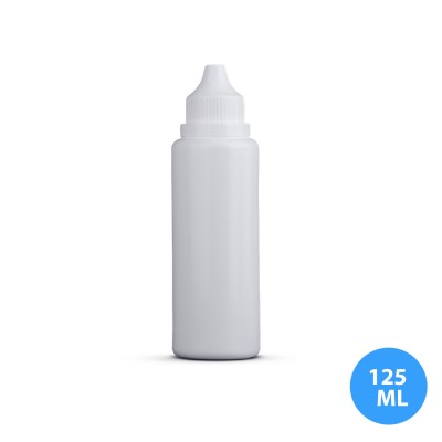 Toptan 125 ML Boş Plastik Damlalıklı Şişe Emniyet Halkalı Kapak BF-1361
