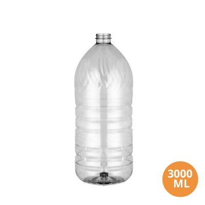 Toptan 3000 CC Büklüm Gida Uyumlu Boş Plastik Pet Şişe 32 Ağız 012 Toptan 3000 CC Büklüm Gida Uyumlu Boş Plastik Pet Şişe 32 Ağız 012