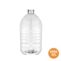 Toptan 5000 CC Oval Köşeli Gida Uyumlu Boş Plastik Pet Şişe 48 Ağız 012