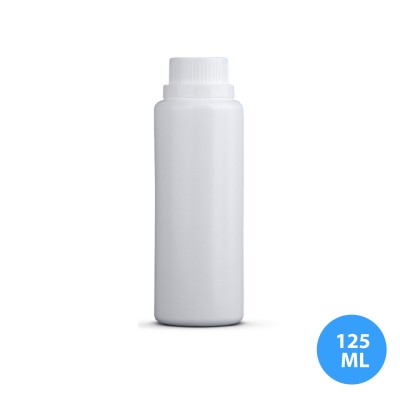 Toptan 125 ML Boş Plastik İlaç Ambalaj – Shot Şişe Emniyet Halkalı Kapak BF-1374