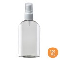 100 ML Toptan Pet Şişe - Şeffaf Boş Pet Şişe - DE - Beyaz Spreyli Plastik Şişe