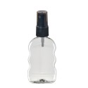 50 ML Toptan Pet Şişe - Şeffaf Boş Pet Şişe - KE Siyah Spreyli Plastik Şişe