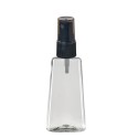 50 ML Toptan Pet Şişe - Şeffaf Boş Pet Şişe - LA Siyah Spreyli Plastik Şişe