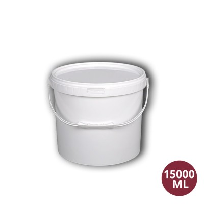 Toptan 15000 ML (15 LT )  Plastik Kova 297 MM Ağız Plastik Kova K113-A