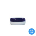 100 ML Polietilen Plastik Boş Kavanoz Kapaklı R10