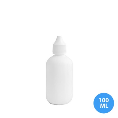 100 ML Polietilen Plastik Boş Şişe Damlalık Kapak IRN01