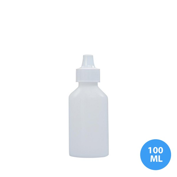 100 ML Polietilen Plastik Boş Şişe Damlalık Kapak Z04