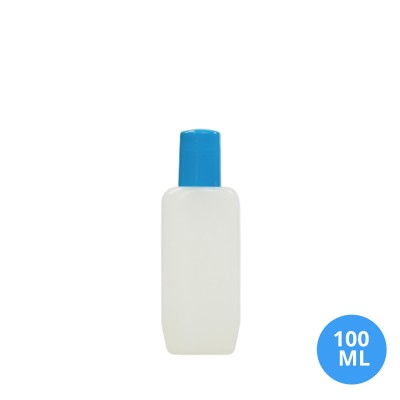 100 ML Polietilen Plastik Boş Şişe Düz Kapak KZ01