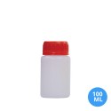 100 ML Polietilen Plastik Boş Şişe Düz Kapak L04