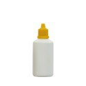 100 ML Polietilen Plastik Boş Şişe Sarı Damlalık Kapak F04