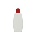100 ML Polietilen Plastik Krem / Losyon Boş Şişe Kırmızı Düz Kapak B18