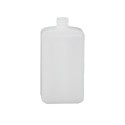 1000 ML Polietilen Kare Boş Beyaz Pompa Şişe