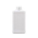 1000 ML Polietilen Gıda Uyumlu Boş Beyaz  Köşeli Şişe