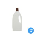 1000 ML Polietilen Plastik  Boş Deterjan Şişe Kapaklı T09