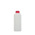 1000 ML Polietilen Plastik Boş Şişe Düz Kapak M05