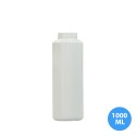 1000 ML Polietilen Plastik  Boş Şişe Düz Kapak S07