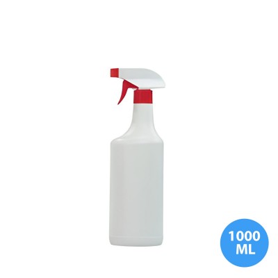 1000 ML Polietilen Plastik  Boş Şişe Triger Sprey Kapak S09