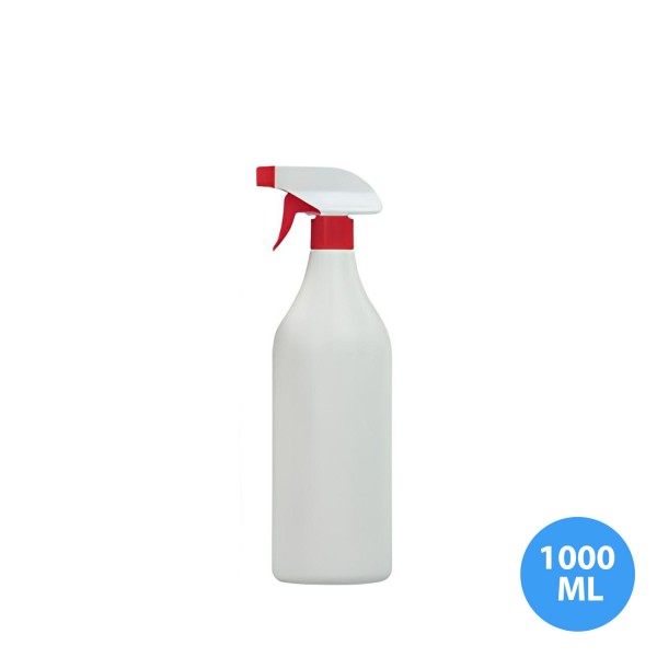 1000 ML Polietilen Plastik  Boş Şişe Triger Sprey Kapak S14