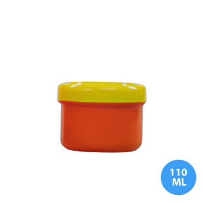 110 ML Polietilen Plastik Vazalin Krem Boş Kavanoz Kapaklı P06