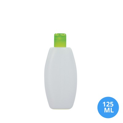 125 ML Polietilen Plastik Krem / Losyon Boş Şişe Filiptop Kapak B04