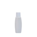 140 ML Polietilen Plastik Şampuan / Losyon Boş Şişe Düz Kapak B08