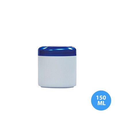 150 ML Polietilen Plastik Boş Kavanoz Kapaklı R08