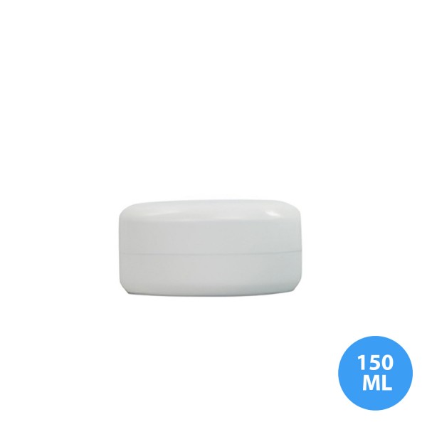 150 ML Polietilen Plastik Boş Kavanoz Kapaklı R12