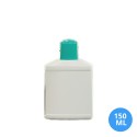 150 ML Polietilen Plastik Şampuan / Losyon Boş Şişe Düz Kapak H09