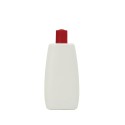 170 ML Polietilen Plastik Krem / Losyon Boş Şişe Kırmızı Düz Kapak B05