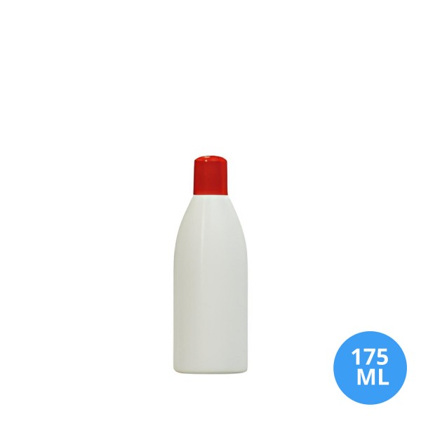 175 ML Polietilen Plastik Boş Şişe Düz Kapak G17