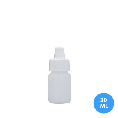 20 ML Polietilen Plastik Boş Şişe Damlalık Kapak Z08