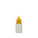 20 ML Polietilen Plastik Boş Şişe Sarı Damlalık Kapak F01