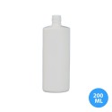 200 ML Polietilen Boş Beyaz Oval Şişe
