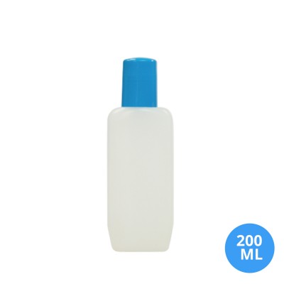 200 ML Polietilen Plastik Boş Şişe Düz Kapak KZ03