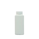 200 ML Polietilen Plastik  Kare Pudra / Bebek Pudrası Boş Şişe P16