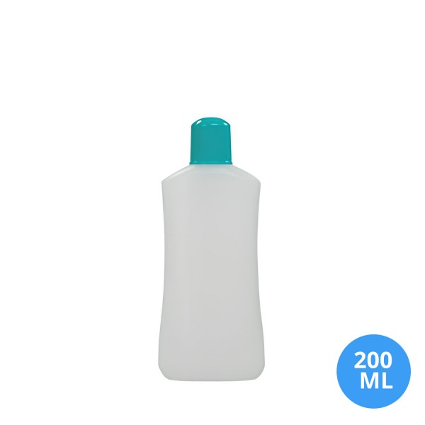 200 ML Polietilen Plastik Losyon / Krem Boş Şişe Düz Kapak R03