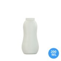 200 ML Polietilen Plastik Pudra / Bebek Pudrası Boş Şişe P17