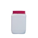 2000 ML Polietilen Kare Boş Kavanoz Kilit Kapak KV15