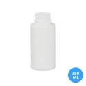 250 ML Polietilen Boş Beyaz Yuvarlak Şişe