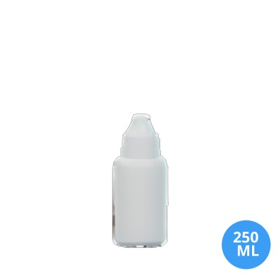 250 ML Polietilen Plastik Boş Şişe Damlalık Kapak S11